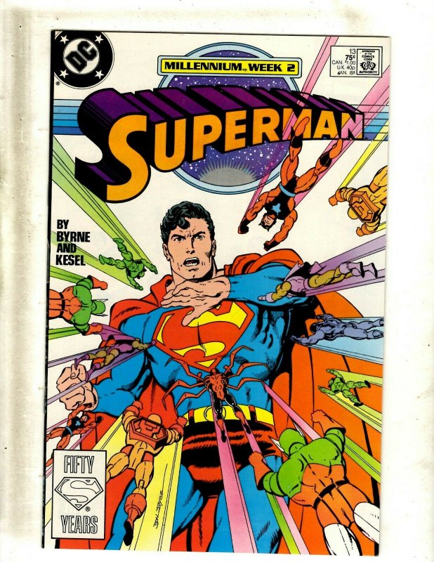 Lot of 13 Superman DC Comic Books #13 14 15 16 17 18 19 20 21 22 23 0 1 SB4