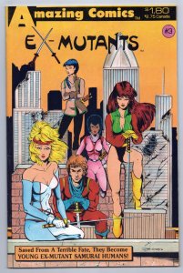 Ex-Mutants #3 | Ron Lim (Amazing Comics, 1986) FN