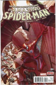 Amazing Spider-Man #4 (2015 v4) Dan Slott Alex Ross Goblin Army NM