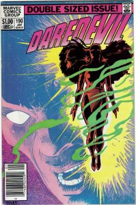 Daredevil #190 Frank Miller Newsstand VF+