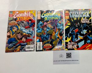 3 Marvel Comics Cyclops Phoenix 3 Gambit X-Ternals 2 3 X-Men 53 LP2