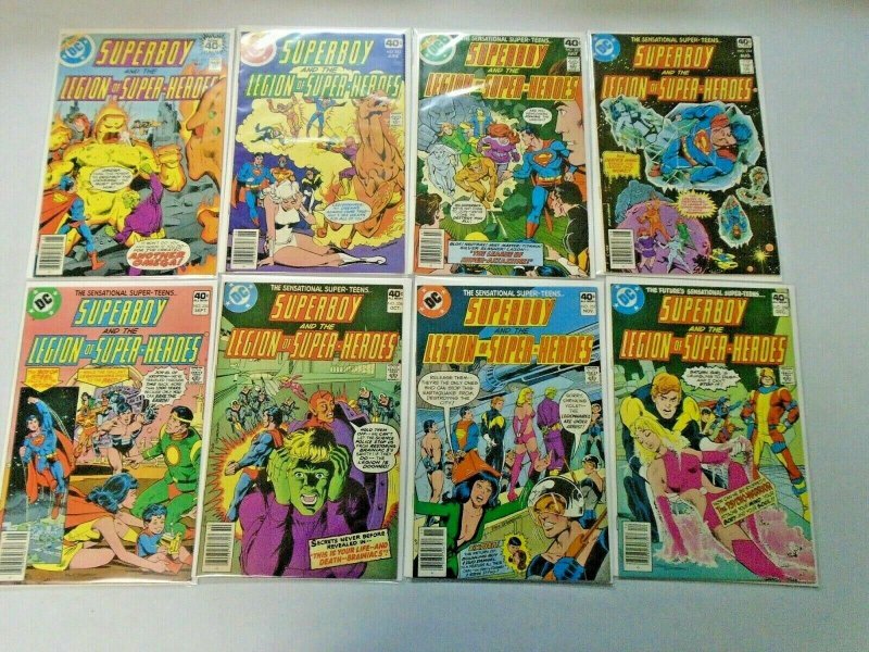 Bronze Age Superboy Comic Lot #228-258 (last issue) 16 diff avg 6.0 FN (1977-79)