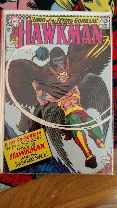 Hawkman #16 (DC, 1966) VG/FN