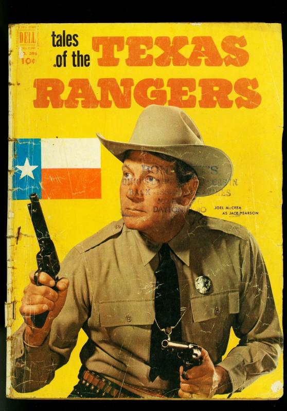 Tales of the Texas Rangers - Four Color comics #396 1952- Dell- PR/FR