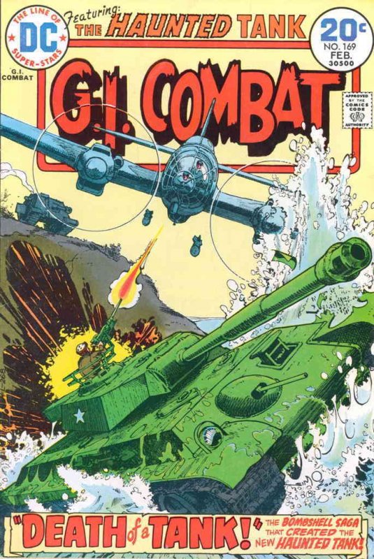 G.I. Combat #169 VG ; DC | low grade comic February 1974 Haunted Tank Walt Simon