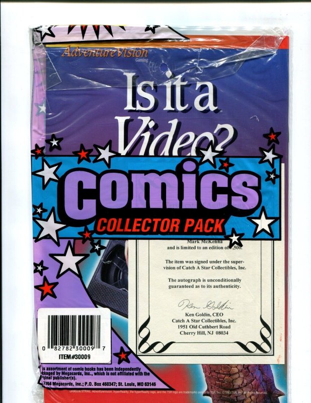 X-Men Unlimited #3 - Autographed by Mark McKenna, with COA! (Poly Sealed) 1994