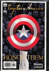 Captain America #5 (2002) Captain America