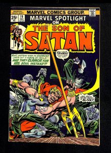 Marvel Spotlight #19 Son Of Satan!