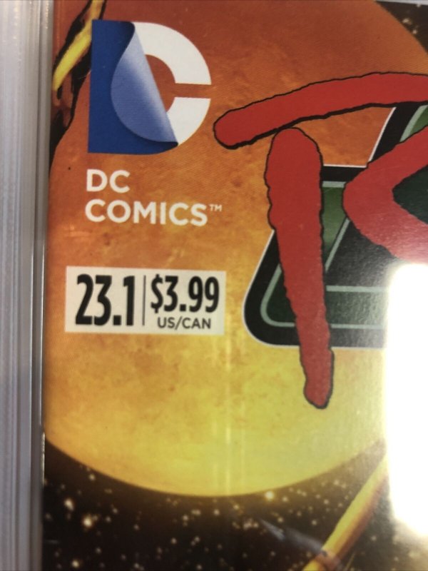 Green Lantern (2013) # 23.1 (CGC WP 9.8) Rare Newsstand | Census=5