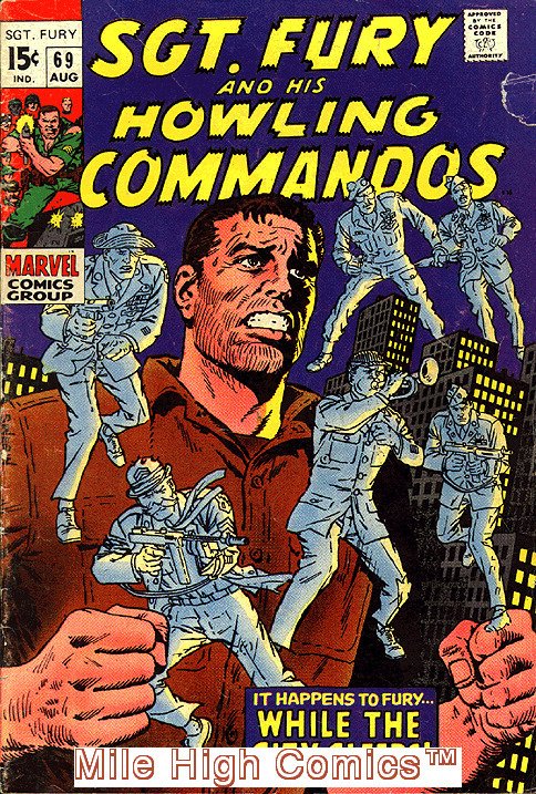 SGT. FURY AND HIS HOWLING COMMANDOS (1963 Series) #69 Fine Comics Book