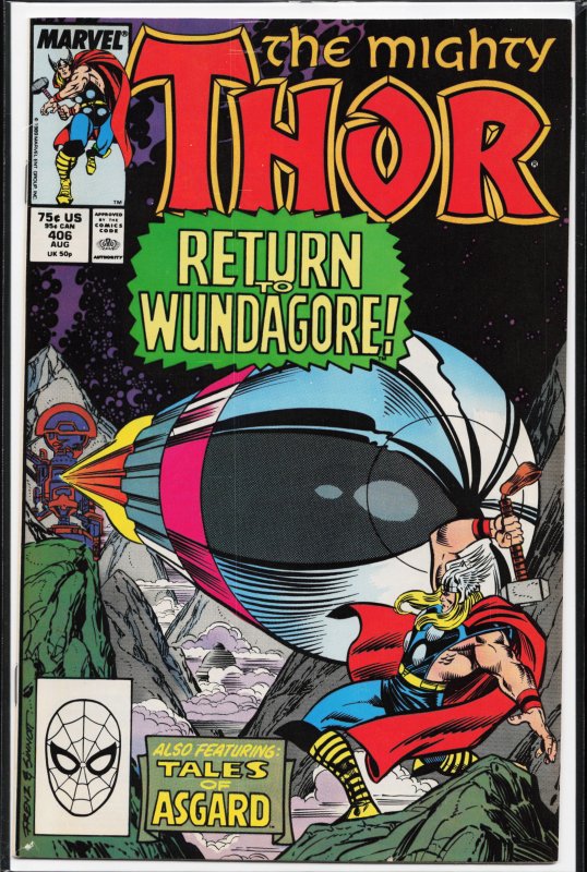 Thor #406 (1989) Thor