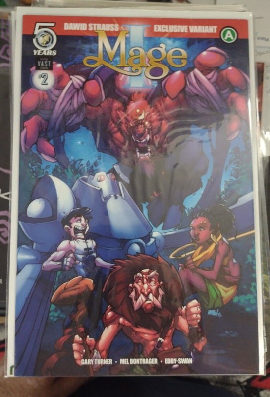I MAGE # 2  2016 ACTION LAB VAST STUDIOS  DAVID DTRAUSS EXCLUSIVE VARIANT