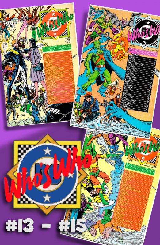 Krypto! Man-Bat! Metallo!  WHO'S WHO: DEFINITIVE DIRECTORY of the DCU #1...