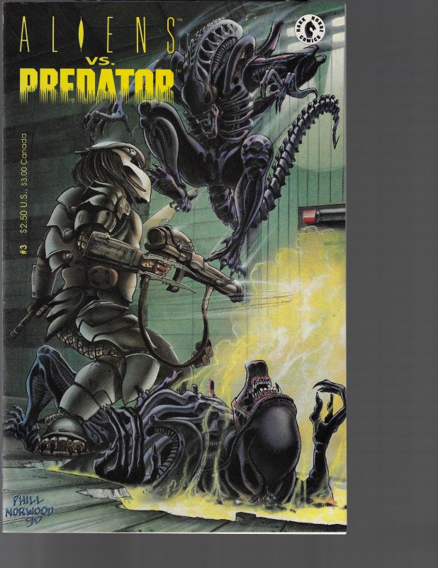 Aliens vs Predator #3 (Dark Horse, 1990)