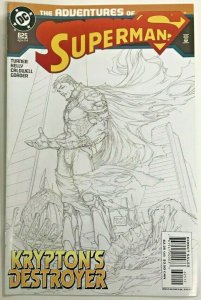 ADVENTURES OF SUPERMAN#625 VF/NM 2004 MICHAEL TURNER SKETCH VARIANT DC COMICS