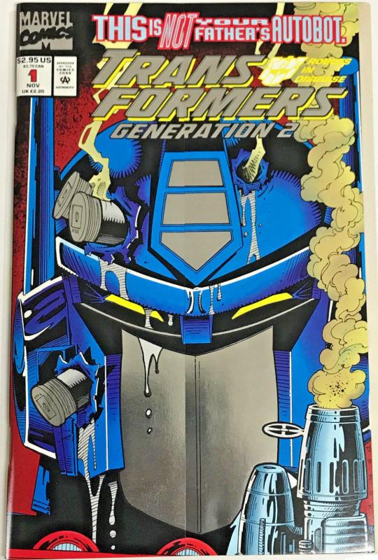 TRANSFORMERS GENERATION 2#1 NM 1993 MARVEL COMICS