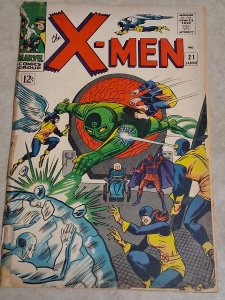 The X-Men #21 (1966) Good-Good+ Quality