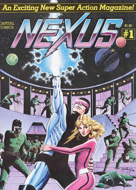 Nexus (Vol. 1) #1 VF ; Capital | magazine Mike Baron Steve Rude