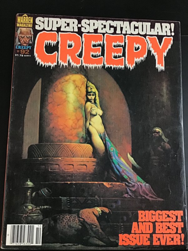 Creepy #92 (1977) K.  Frank Frazetta Cover!