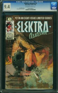 Elektra: Assassin #2 (1986) CGC 9.4 NM