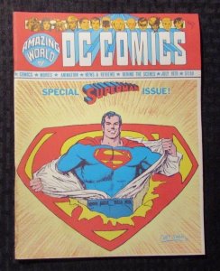 1975 Amazing World of DC COMICS Magazine #7 VG 4.0 Superman Special