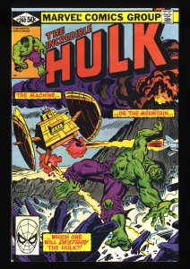 Incredible Hulk #260 VF+ 8.5