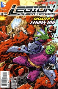 Legion of Super-Heroes (7th Series) #18 VF/NM ; DC | New 52 Paul Levitz