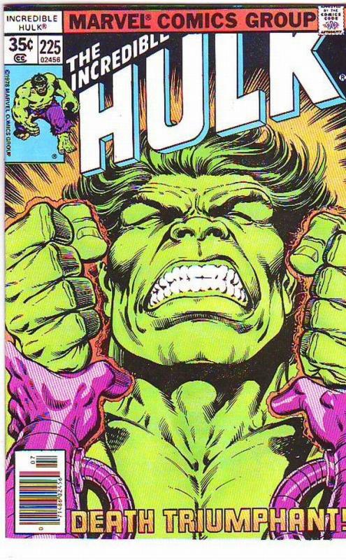 Incredible Hulk #225 (Jul-78) NM- High-Grade Hulk