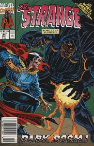 Doctor Strange: Sorcerer Supreme #34 (Newsstand) FN ; Marvel | Infinity Gauntlet
