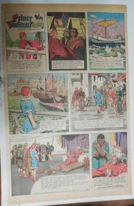 Prince Valiant Sunday #1636 by Hal Foster from 6/16/1968 Rare Full Page Size !