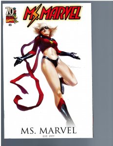 Ms. Marvel #45 (2009) 70th Anniversary