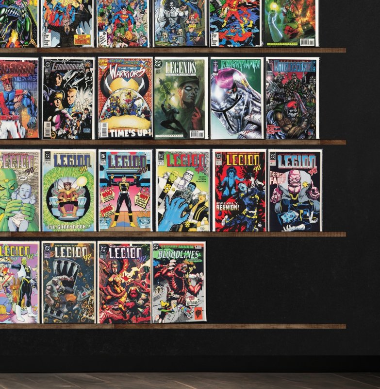 Huge Lot 150+ Comics with L.E.G.I.O.N., Legionnaires & More!