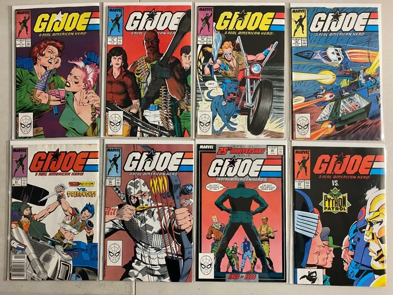 GI Joe A Real American Hero lot #51-90 Marvel (6.0 FN) 33 diff (1986 to 1989)