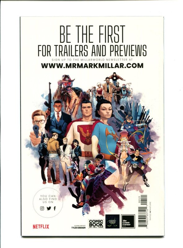 Nemesis Reloaded #1 - Signed Tyler Kirkham Virgin Var w/COA (9.2ob) 2023