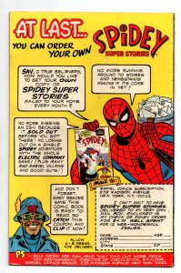 Spidey Super Stories #10 - Green Goblin - Electric Company - 1975 - FN