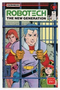Robotech: The New Generation #18 Comico VF+