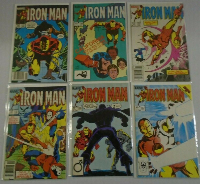 Iron Man #175 - 197 (12 DIFF) - AVG 8.0 VF - 1983 - 1985