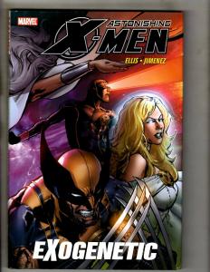 Exogenetic Astonishing X-Men Marvel Comics HARDCOVER Graphic Novel Book J370 