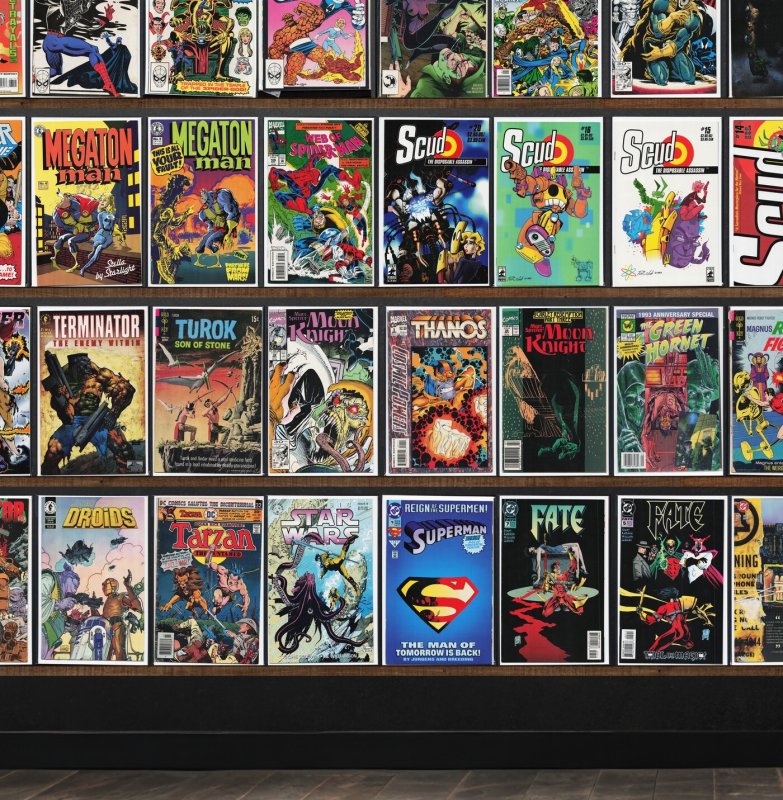 Huge Lot 150+ Comics with Ghost Rider, Brigade, The Green Hornet & More!