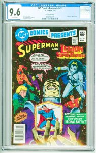 DC Comics Presents #43 (1982) CGC 9.6! Newsstand Edition!
