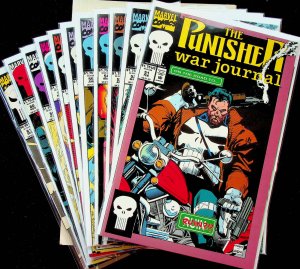 Punisher War Journal #51-61 (Feb-Dec 1993, Marvel) - Near Mint - 11 Issues