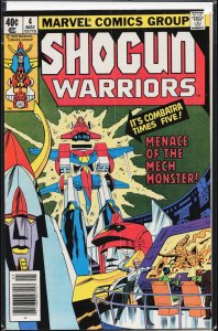 Shogun Warriors #4 (1979) The Shogun Warriors