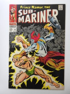 Sub-Mariner #4 (1968) vs Attuma! Beautiful VF- Condition!