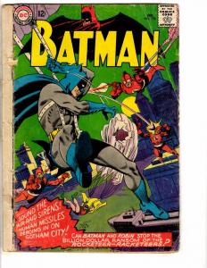 Batman # 178 VG- DC Comic Book Silver Age Catwoman Robin Joker Gotham J265
