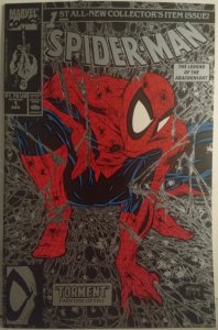Spider-man Torment #1 NM silver and black edition