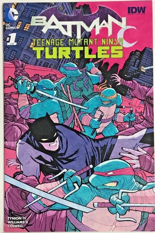 BATMAN TEENAGE MUTANT NINJA TURTLES#1 NM 2016  MIDTOWN VARIANT DC/IDW COMICS