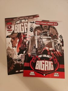 POST MALONE's BIG RIG 1 JJ VILLARD variant cover + FCBD edition