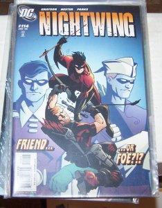  NIGHTWING  # 114  2006 DC COMICS deathstroke +dick grayson arsenal roy harper 