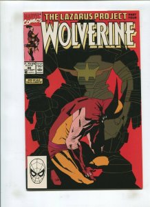 WOLVERINE #30 (7.0) *FISHERMAN* LAZARUS PROJECT PT 4 1990