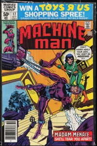 Machine Man #17 (1980) Machine Man